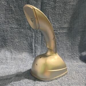 Vtg Eureka Phone Silver Cobra Style Retro Novelty Touch Tone Prop Kitsch 1980s